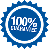 100 percent guarantee